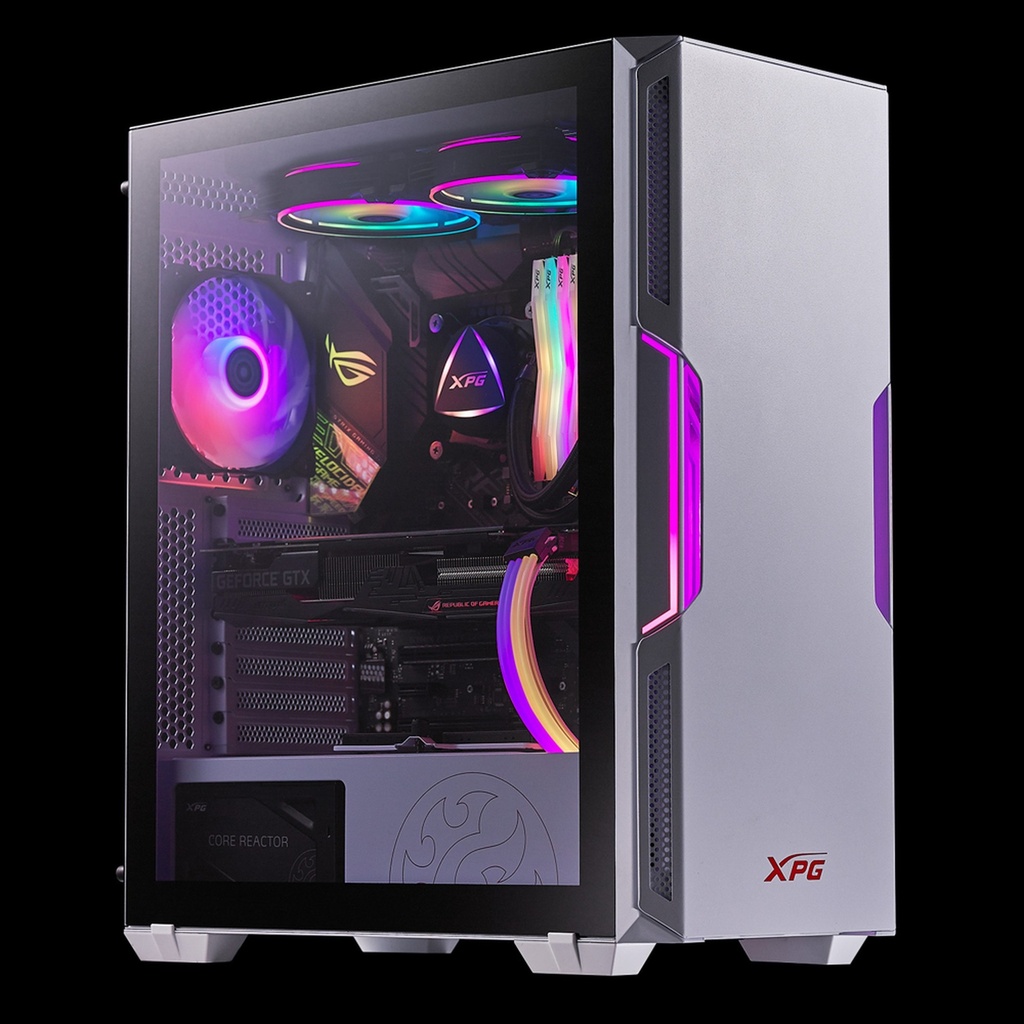 [1501339] XPG Starker Air Case Gaming Mid Tower RGB Vidrio Lateral Blanco