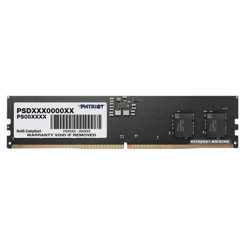 Memoria RAM Patriot 8GB DDR5 5600MHz CL46 para Laptop