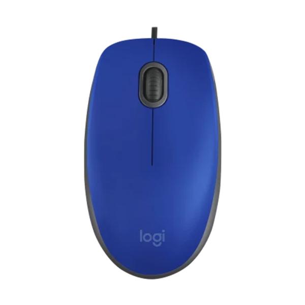 [1225170] Mouse Logitech M110 Silent Inalambrico USB Azul 1000DPI
