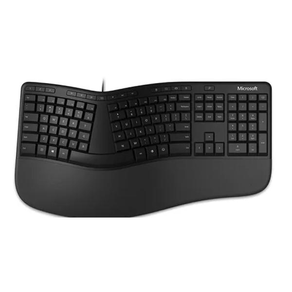 [1201255] Teclado Microsoft Ergo LXN-00003 USB Alámbrico Español Negro
