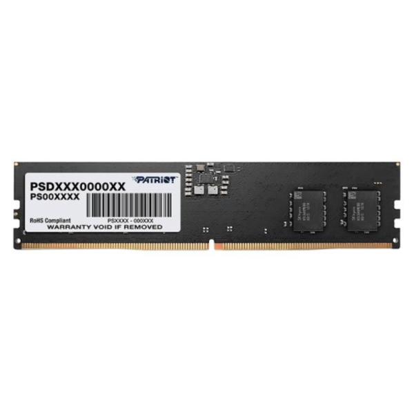 [1501356] Memoria RAM PC 32GB Patriot DDR5 5600MHz CL46 1.1v Negra