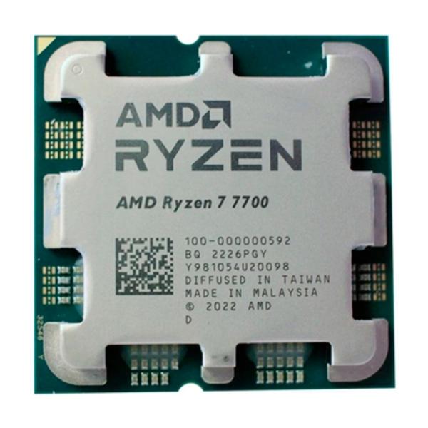 Procesador AMD Ryzen 7 7700 7MA Gen 5.3 Ghz AM5