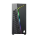 Case Gaming Eagle Warrior CG03RWRA001C RGB Vidrio Lateral Negro