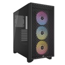 Corsair 3000D RGB Airflow Case Gaming Vidrio Lateral Negro