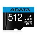 Memoria Micro SD Adata 512GB Clase 10 A1 - AUSDX512GUICL10A1-RA1