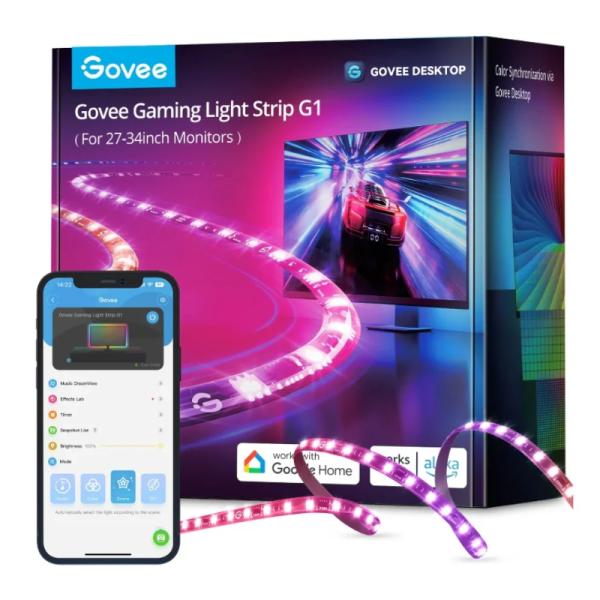 [1226105] Luces Govee Gaming Light Strip G1 H6609 para Monitores 27-34"