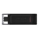 Memoria USB 128GB Kingston DataTraveler 70 USB-C 3.2 Negro