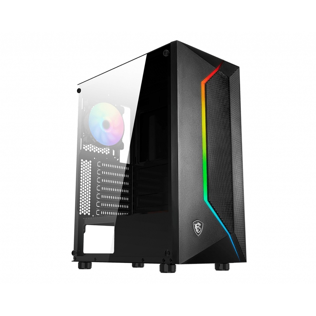 [23483] MSI MAG VAMPIRIC 100R Case Mid Tower RGB Vidrio Templado