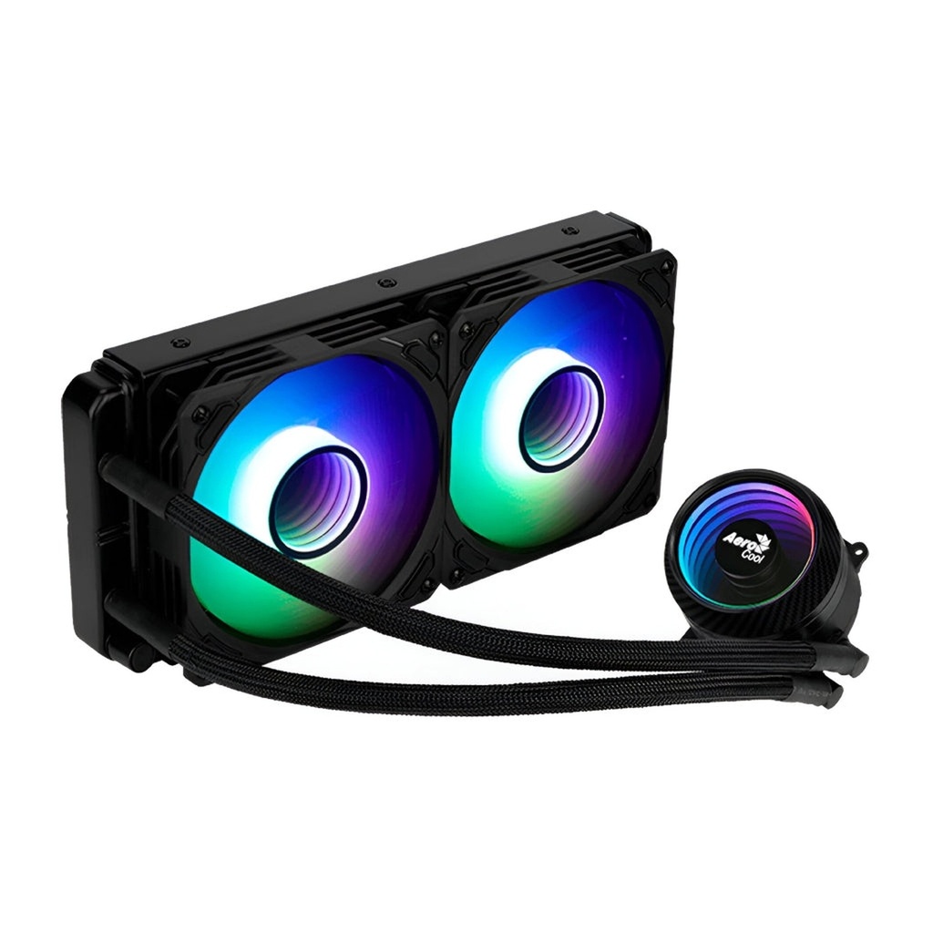 Enfriamiento Liquido Aerocool Mirage L240 AIO 240mm Negro RGB