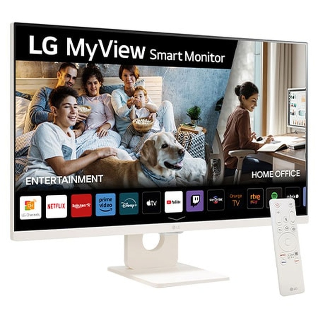 [22403] Monitor 27'' LG 27SR50F-W 1920 X 1080 5MS 50/60hzhz HDMI USB FHD IPS with Webos Smart