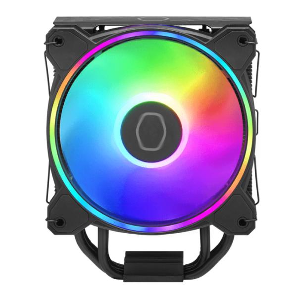 [1212223] Enfriamiento de Aire RGB Cooler Master Hyper 212 Halo Black Lga1700/am5 1x120mm PWM RR-S4KK-20PA-R1 - Negro