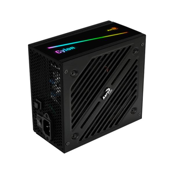[21249] Fuente de Poder Aerocool Cylon 600W Full Range 80 Plus Bronze No Modular Atx Acpb-cl60fuc.11 - Negro