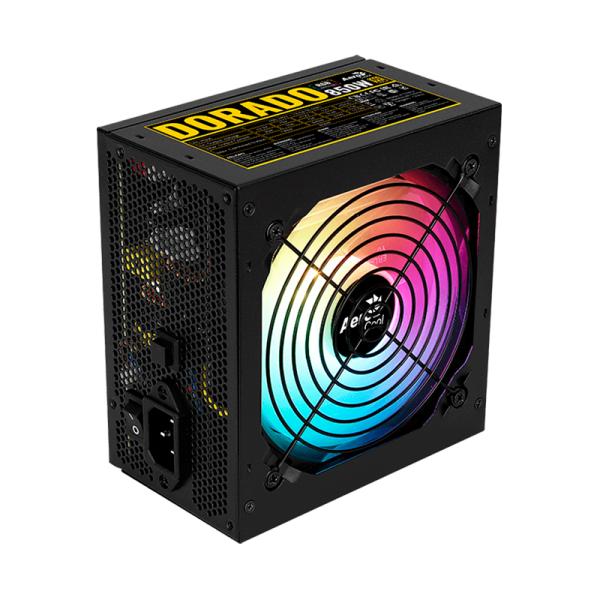 Fuente de Poder Aerocool Dorado 850W 80 Plus Gold No Modular Atx Acpg-do85fuc.11 - Negro