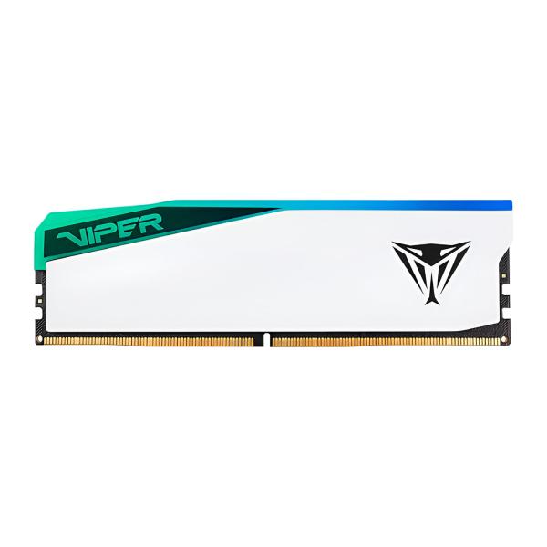 [1502115] Memoria RAM Pc 32GB Patriot Viper Elite 5 RGB Pver532g60c42w DDR5 6000 Mhz CL42 1.45 V Blanco Dimm 288 Pines - Blanco
