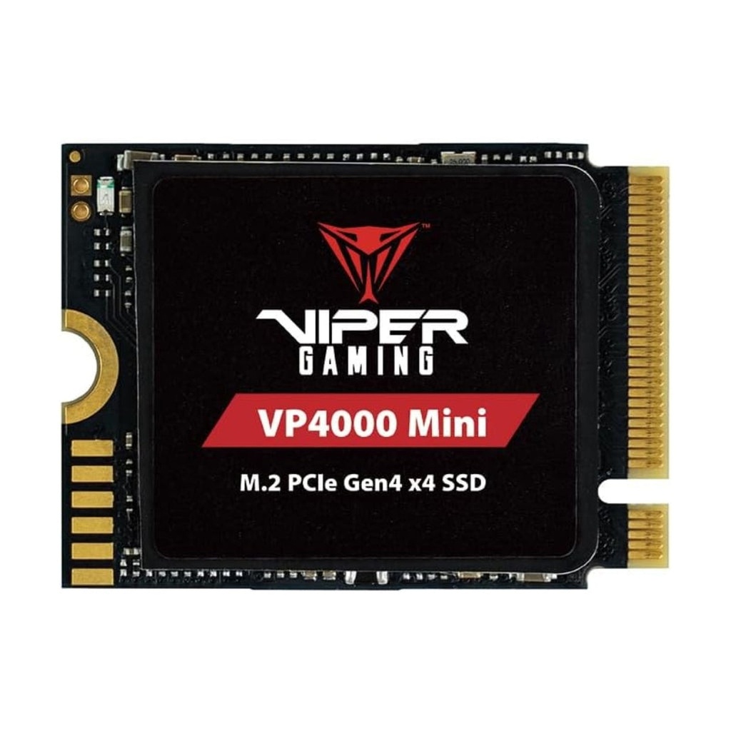[360104119] HD Interno Solido 500GB Patriot VP4000 Mini Viper Gaming M.2 2230 Pcie GEN4 X4 Nvme 5000mb/s / 3500mb/s - Negro
