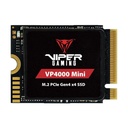 HD Interno Solido 500GB Patriot VP4000 Mini Viper Gaming M.2 2230 Pcie GEN4 X4 Nvme 5000mb/s / 3500mb/s - Negro