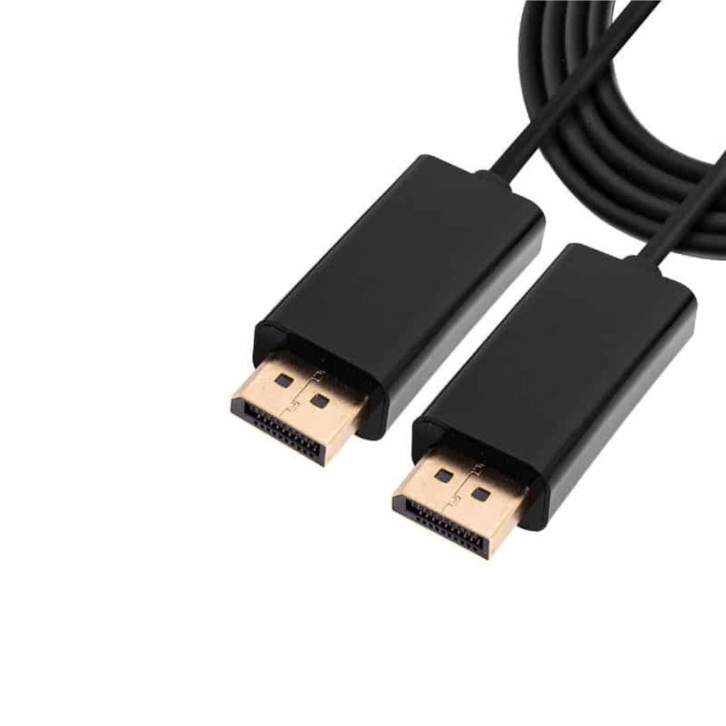 [1205229] Cable Unno Tekno Displayport to Display Port 1.8m/ 6FT CB4060BK - Negro