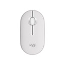 Mouse Logitech Pebble 2 M350S Inalámbrico Bluetooth / USB 4000 Dpi 910-007047 - Blanco