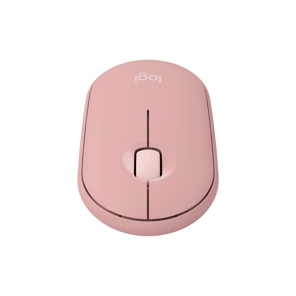 [1225226] Mouse Logitech Pebble 2 M350S Inalámbrico Bluetooth / USB 4000 Dpi 910-007048 - Rosado