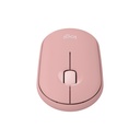 Mouse Logitech Pebble 2 M350S Inalámbrico Bluetooth / USB 4000 Dpi 910-007048 - Rosado