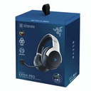 Headset Gaming Razer Kaira PRO Inalámbrico (bluetooth/ 2.4 Ghz) para Playstation 5 RZ04-04030100-R3U1 - Blanco