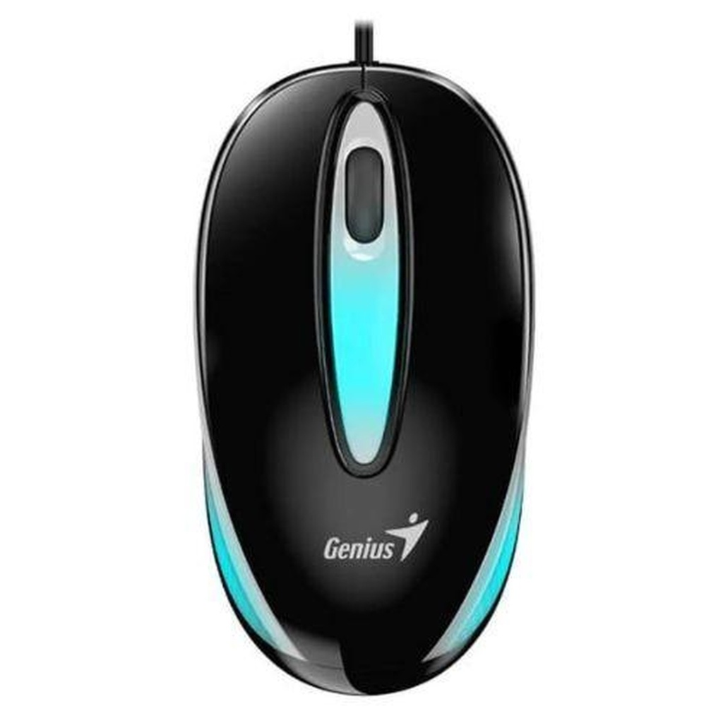 [1202285] Mouse RGB Genius RS2 DX-MINI Alámbrico USB 1200 Dpi 31010025400 - Negro