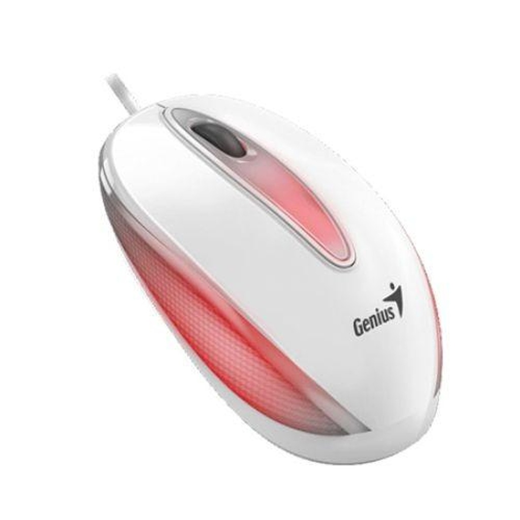 [1202286] Mouse Genius RS2 DX-MINI Alámbrico USB 1200 Dpi 31010025401 - Blanco