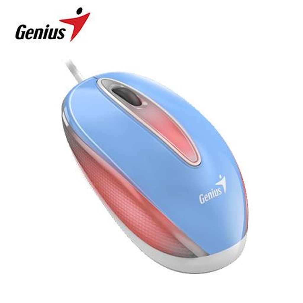 [1202287] Mouse Genius RS2 Dx-minialámbrico 1200 Dpi 31010025402 - Azul