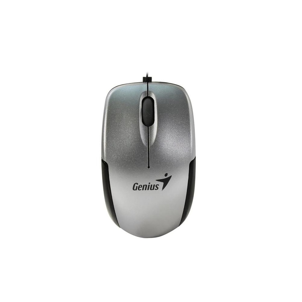 [1202296] Mouse Genius RS2 Micro Traveler V2 Alámbrico USB 1200 Dpi 31010125102 - Plateado