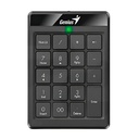 Teclado Numérico Genius Numpad 110 Membrana Alámbrico 31300016400 - Negro