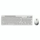 Teclado y Mouse Genius Slimstar 8230 Inalámbrico (bluetooth 5.3/ 2.4 Ghz) Español 31340015401 - Blanco