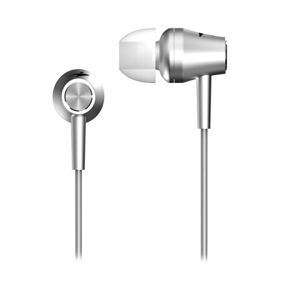 [181] Audifono Genius HS-M360 Alámbrico 3.5mm 31710008405 - Plata