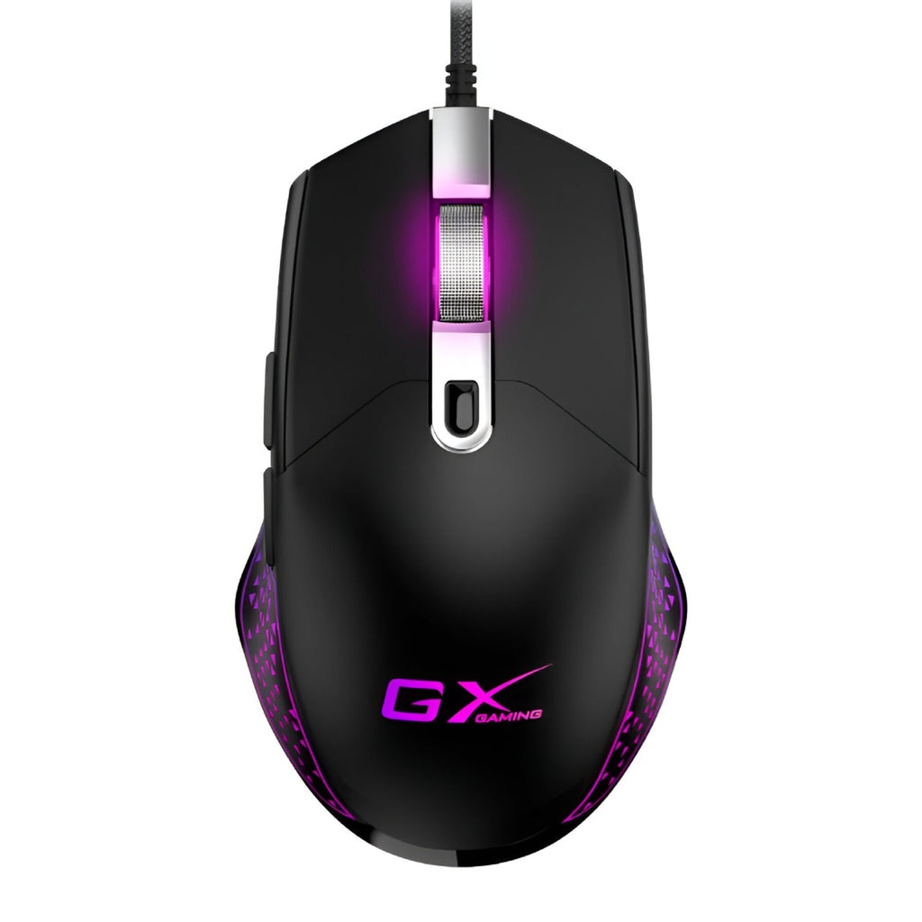 [219] Mouse Gaming RGB Genius Scorpion M705 Alámbrico USB 7200 31040008400 - Negro