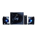 Parlante Genius Sw G2.1 2000 II 45W Cableado 3.5mm 31730020401 - Negro