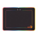 Mouse Pad Gaming RGB Genius GX-PAD 600H 35x25cm Goma 31250006400 - Negro