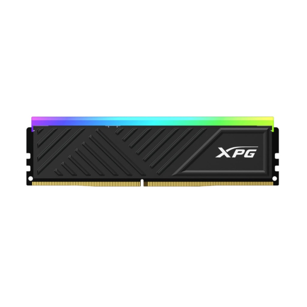 [1501422] Memoria RAM Pc 32GB Adata Xpg Spectrix D35G AX4U320032G16A-SBKD35G DDR4 3200 Mhz CL16 1.35 V RGB Negro Dimm 288 Pines - Negro