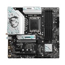 Tarjeta Madre Msi B760M Gaming Plus WIFI LGA1700 Matx DDR5 911-7D99-032 Negro / Blanco - Negro / Blanco