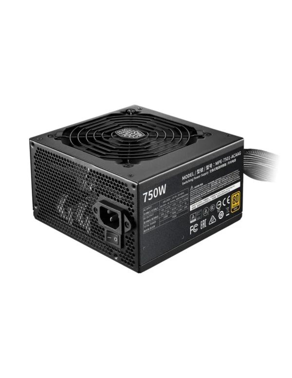 [21270] Fuente de Poder Cooler Master G Gold 750 V2 750W 80 Plus Full Modular Atx MPE-7502-ACAAG-US - Negro