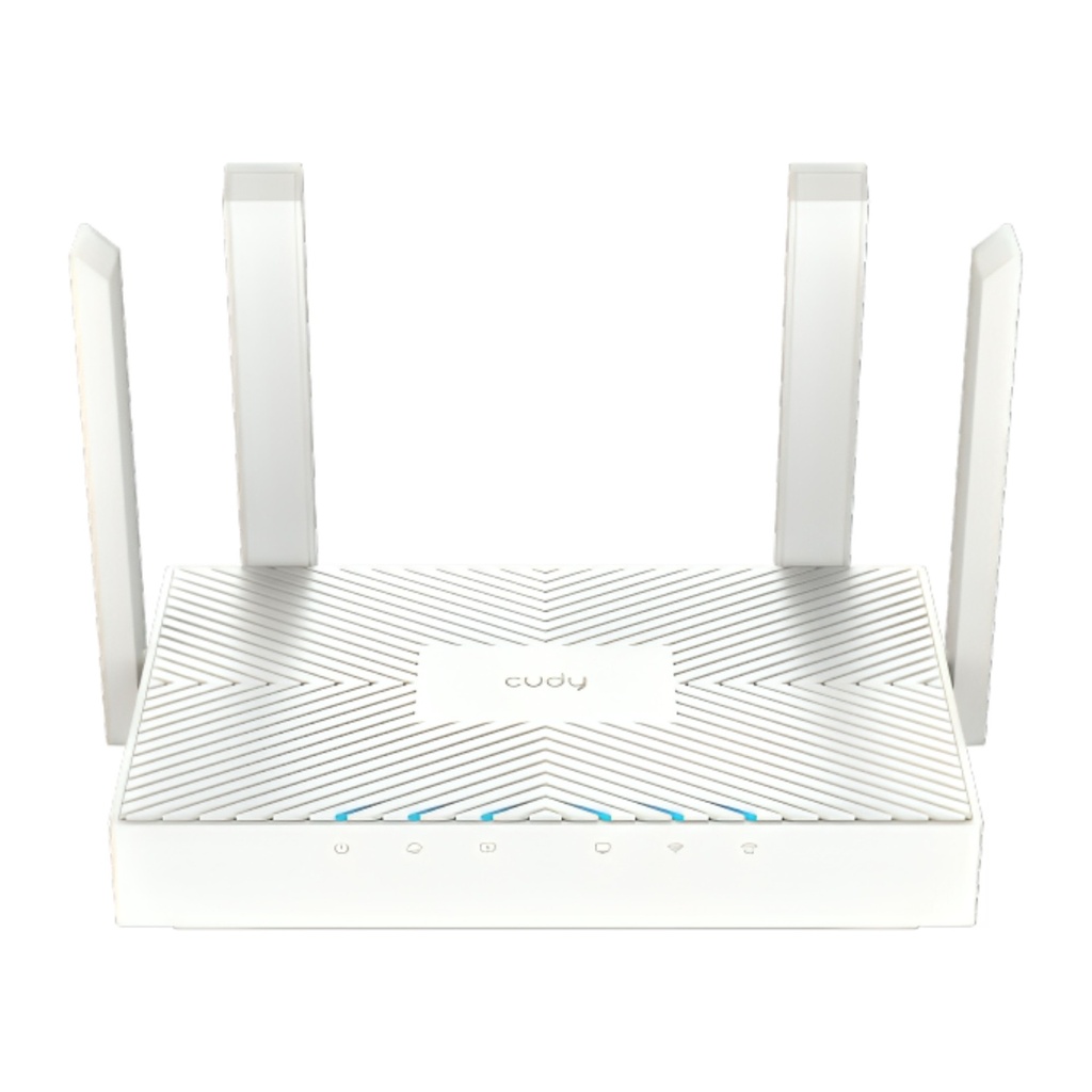 [3101178] Router Inalambrico Cudy WR1300E 2.0 Doble Banda 5GHZ AC1200 WI-FI 5 Mesh Gigabit - Blanco