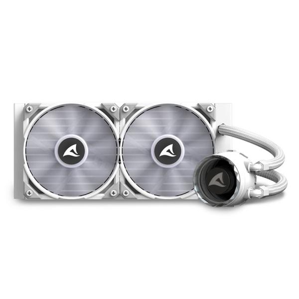 [1208576] Enfriamiento Liquido Sharkoon S80 RGB Aio 240MM 4044951038602 - Blanco