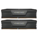 Memoria RAM Pc 16GB (2×8gb) Corsair Cmk16gx5m2b5200c40 DDR5 5200 Mhz CL40 1.25 V Vengeance. Xmp 3.0 Negro Dimm 288 Pines - Negro