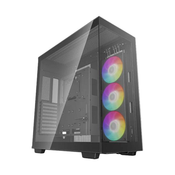 [23574] Case Gaming RGB Deepcool CH780 Full Tower Ventilador 1 de 120MM con Vidrio Lateral y Frontal R-CH780-BKADE41-A1 - Negro