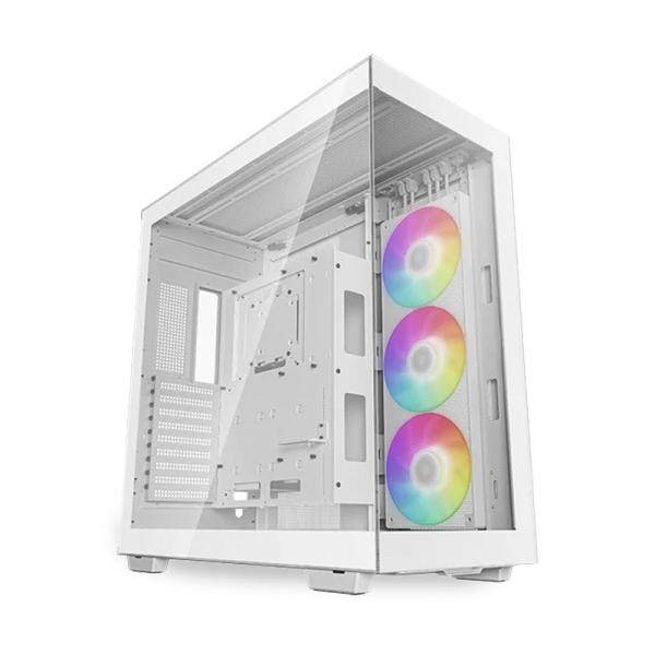 [23575] Case Gaming RGB Deepcool CH780 Full Tower Ventilador 1 de 120MM con Vidrio Lateral y Frontal R-CH780-WHADE41-A1 - Blanco