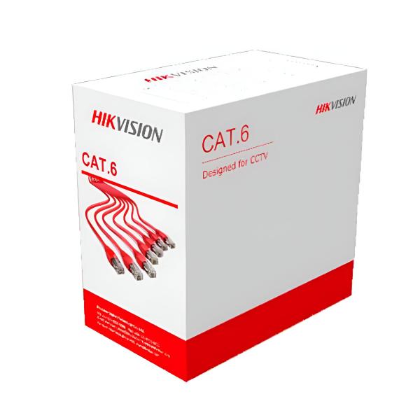 [1205232] Cable Utp CAT6 Hikvision Ds-1ln6ouspe(o-std) 305 Metros Exterior 307400667 - Negro