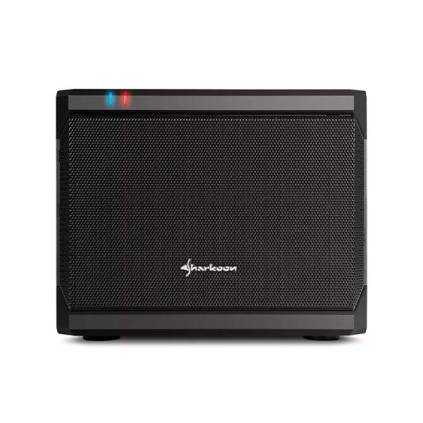 Case Sharkoon Qb One Mini Tower Ventilador 1 de 120MM con Malla Metálica 4044951016433 - Negro