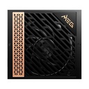 Fuente de Poder Msi Meg AI1300P PCIE5 1300W 80 Plus Platinum Full Modular Atx 306-7ZP4A23-CE0 - Negro