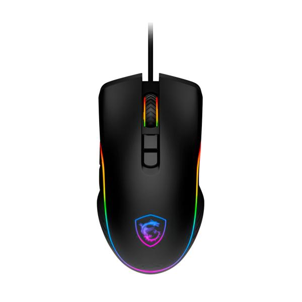 [1202345] Mouse Gaming RGB Msi Forge GM300 Alámbrico USB 7200 Dpi S12-0402300-HH9 - Negro