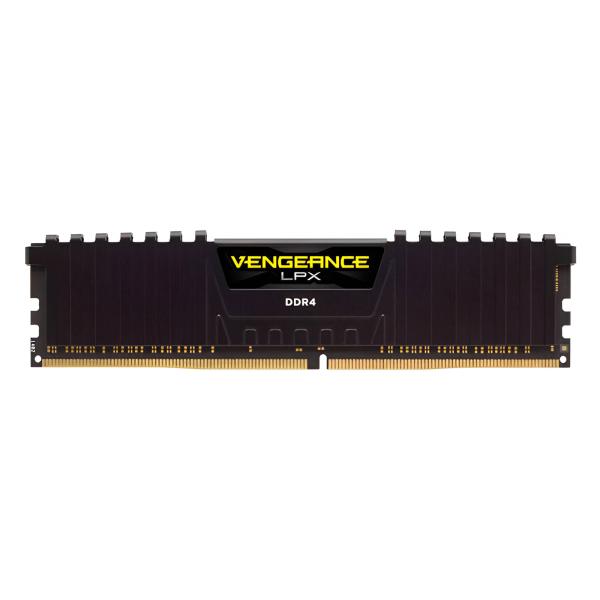 [1501442] Memoria RAM Pc 16GB Corsair Cmk16gx4m1e3200c16 DDR4 3200 Mhz CL16 1.35 V Lpx. Disipador Aluminio. Xmp 2.0 Dimm 288 Pines - Negro