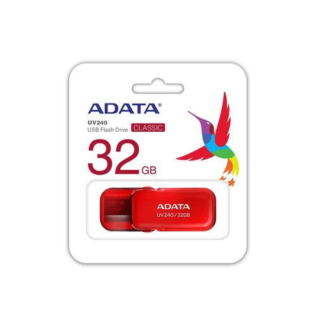 [3603060] Memoria USB 32GB Adata AUV240 USB-A 2 AUV240-32G-RRD - Rojo