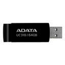Memoria USB 64 Adata UC310 USB-A 3.2 Gen 1 UC310-64G-RBK - Negro
